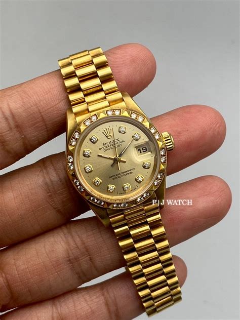 gold rolex 28mm|rolex datejust 28 diamond bezel.